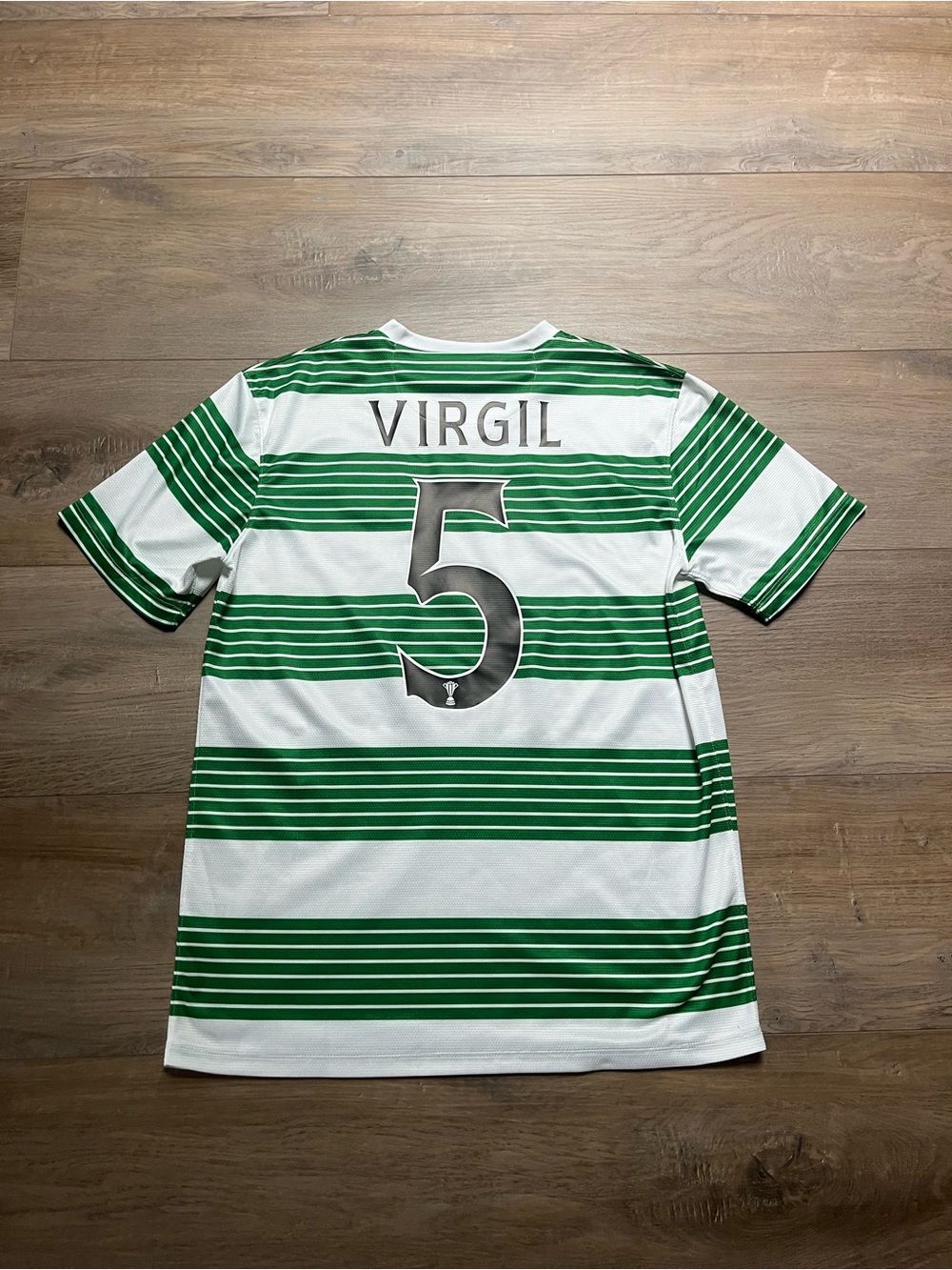 Celtic 13/14 Home Virgil Van Dijk Soccer Football Jersey